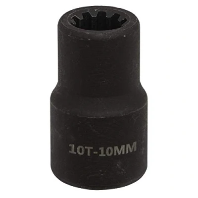Image of Sealey Brake Caliper Socket 1/2&quot;Sq Drive 10mm 10 Point