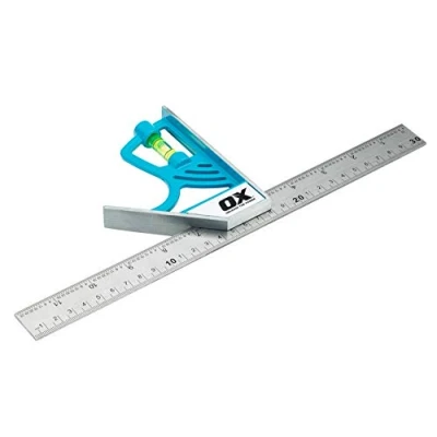Image of OX Pro Magnetic Combination Square 300mm / 12in