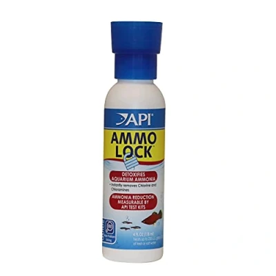 Image of API AMMO LOCK Freshwater and Saltwater Aquarium Ammonia Detoxifier 118 ml Bottle