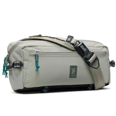 Image of Chrome Industries Kadet Sling Messenger Bag Crossbody Backpack for Women and Men w/Quick Release Buckle, Sage, One Size