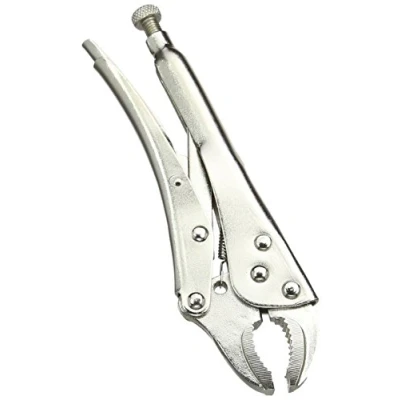 Image of Silverline Self Locking Pliers 180mm Curved