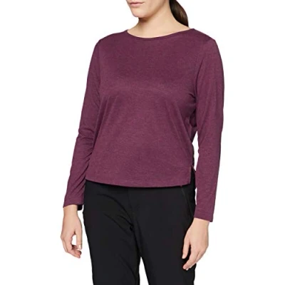 Image of Jack Wolfskin Moro Long Sleeve Shirt Women&#039;s Aubergine, 4