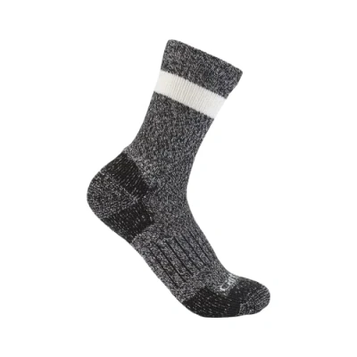 Image of Carhartt Women&#039;s Midweight Crew Sock, Black, L
