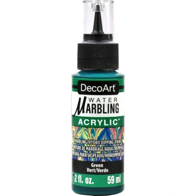 Image of WATER MARBLING PAINT 2OZ GREEN
