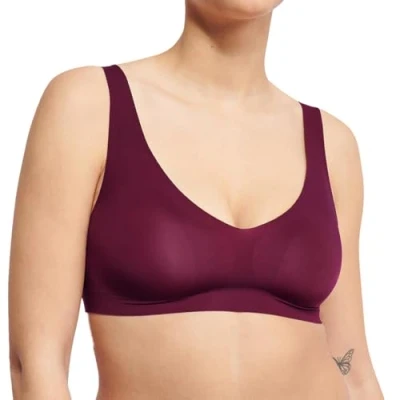 Image of Sloggi FEEL 2.0 Bralette Bustier, Women&#039;s, Size: Medium, Claret