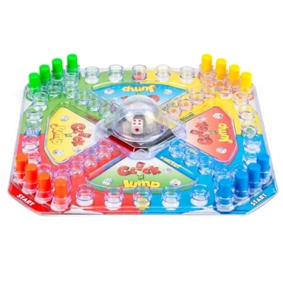 Image of Toyrific Complete Traditional Classic Family Game Board, Click and Jump Frustration, for Kids Adults