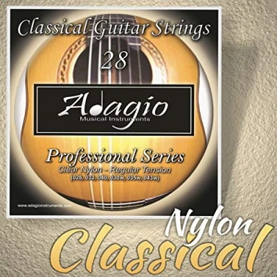 Image of Adagio Pro CLASSICAL Guitar Strings Nylon Normal Gauge .028 .043