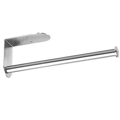 Image of Kitchen Roll Holder Wall Mounted, OBODING, Paper Towel Under Cabinet, Holders Self Adhesive for Organization and Storage (Silver)