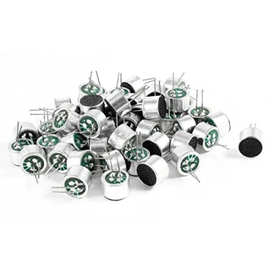 Image of sourcing map 50 Pcs Electret Microphone Inserts 9767 with PCB Pins Condenser