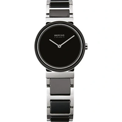 Image of BERING Women Analog Quartz ceramic collection Watch with stainless steel/Ceramic Strap and Sapphire Crystal 10729 742