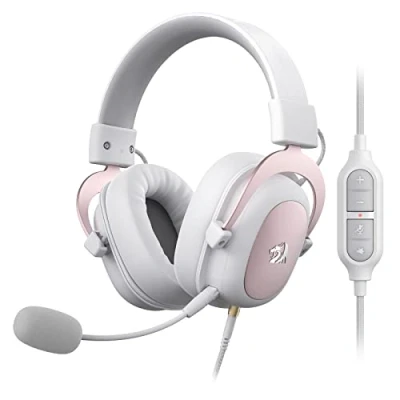 Image of Redragon H510 Zeus Wired Gaming Headset 7.1 Surround Sound Memory Foam Ear Pads 53MM Drivers Detachable Microphone Multi Platform Headphone Works with PC/PS4 &amp; Xbox One, Nintendo Switch