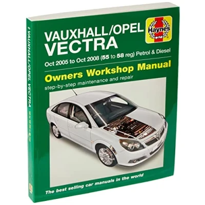 Image of Vauxhall/Opel Vectra Petrol/Diesel (Oct 05 Oct 08) Haynes Manual (Paperback)