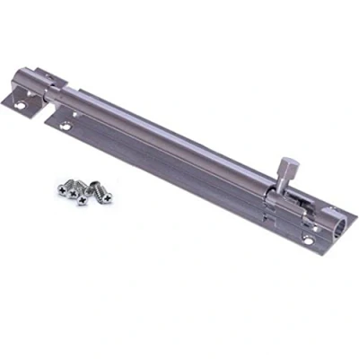 Image of Merriway BH05822 Surface Slip Chrome Plate Door Bolts, 150 mm (6 inch)