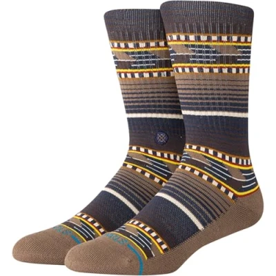 Image of Stance Cedar Rock Crew, Brown, Medium