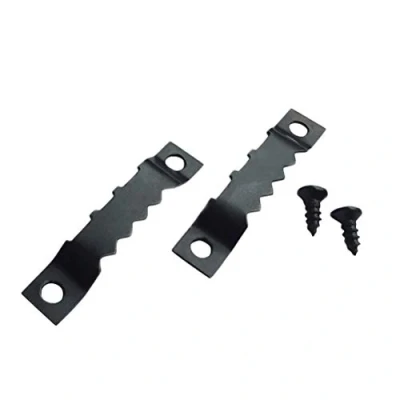 Image of Taskar 20 Pack Sawtooth Picture Frame Hanger 45mm Black + Screws