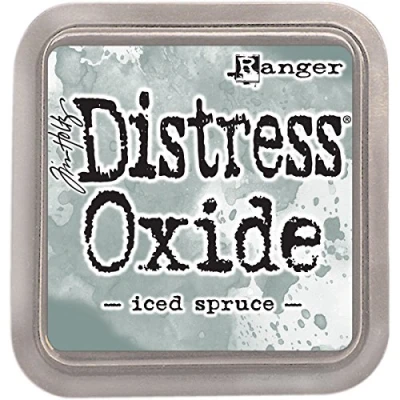 Image of Ranger Iced Spruce Distress Oxide Ink Pad, Synthetic Material, all Grey, 7.6 x 1.9 cm