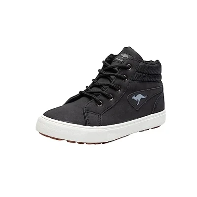 Image of KangaROOS KAVU I Sneaker, Jet Black White, 6 UK