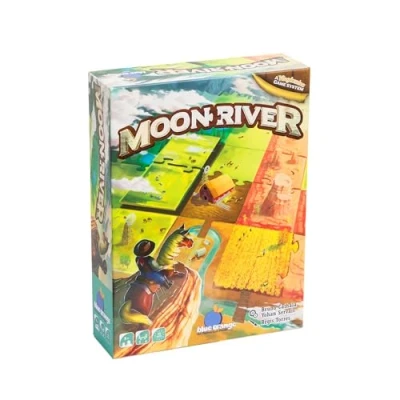 Image of Blue Orange Moon River Board Game Ages 8+ 2 4 Players 45 Minutes Playing Time