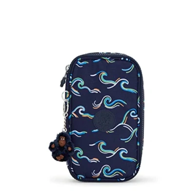 Image of Kipling 50 PENS, Pencil Case Holds Up To Pens,21 cm, 1 L, Fun Ocean Prt