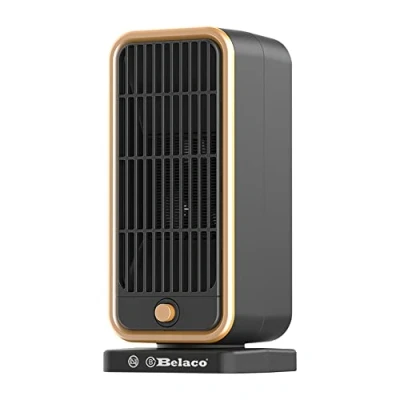 Image of Belaco New Space heater, Electric Oscillation, Ceramic Fan heater portable 600W home office room Overheat protection