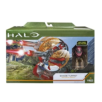 Image of Halo The Spartan Collection 4 inch Shade Turret /w Grunt Assault