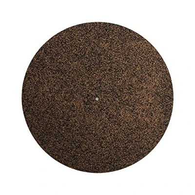 Image of 12in Vinyl Record Mat Pad Turntable Thick Player Slipmat Cork Non‑Slip Slip Anti‑Static for LP Records