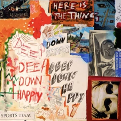 Image of Sports Team Deep Down Happy 2020 UK vinyl LP 0869288