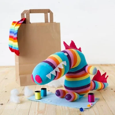 Image of Create Your Own Sockosaurus : DIY Craft Kit for Endless Fun!
