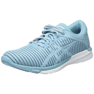 Image of Asics Fuzex Rush Adapt, Women&#039;s Training Shoes, Blue (Porcelain Blue/white/smoke 1401), 6 UK (39.5 EU)