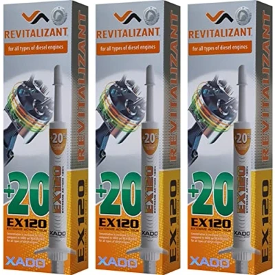 Image of XADO Set for engine wear protection 3 x EX120 Revitalizant (diesel)