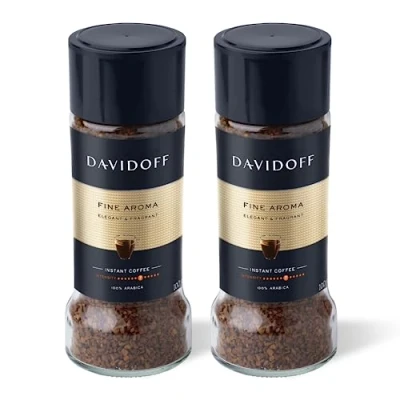 Image of Davidoff Cafe Fine Aroma Instant Coffee, 3.5 Ounce Jars (Pack of 2)