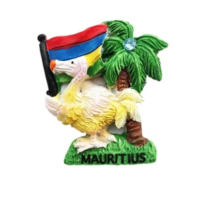 Image of 3D Mauritius Fridge Magnet Travel Souvenir Gift Resin Craft Collection