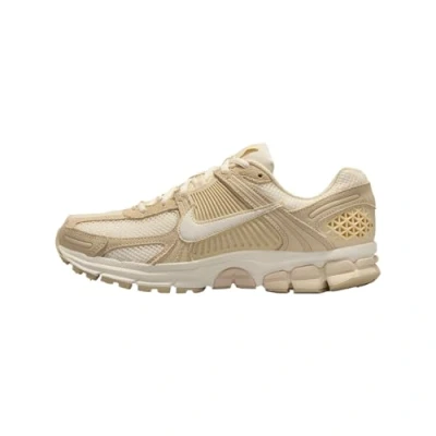 Image of Nike Sportswear ZOOM Vomero 5 Trainers, Women&#039;s, Size: 6, Beach/sail/light khaki/pale ivory Leather/synthetics