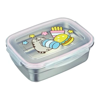 Image of Undercover PUSE9904 Lunch Box, Stainless Steel, Silver
