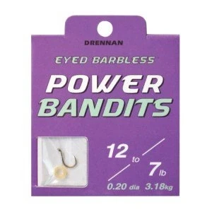 Image of Drennan Eyed Barbless Power Bandits 8 To 8lb Qty