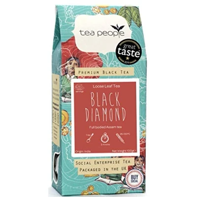 Image of Tea People Organic Black Diamond Loose Pack, 100 g