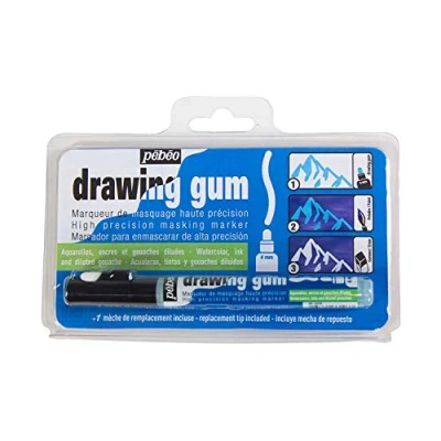 Image of Pebeo Marker Drawing Gum Blistered Nib 4mm, Round