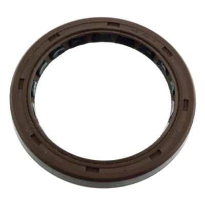 Image of 1351040F00, 1351053J01, 1351053J10, 1351053J11, 1351070J00 Crankshaft Seal BLUE PRINT ADN16147 frontal sided FPM (fluoride rubber)