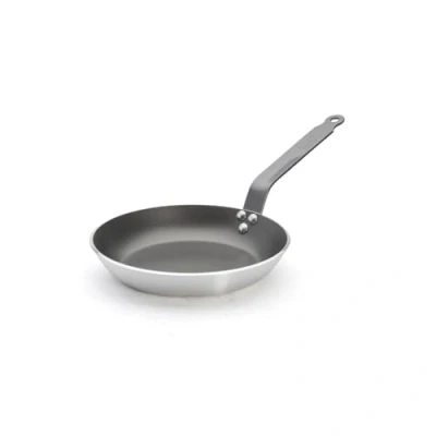 Image of De Buyer &#039;Lyonnaise&#039; Skillet Non Stick Round Chocolate Diamètre 24