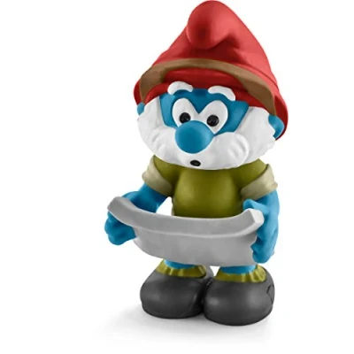 Image of Schleich 20777 The Smurfs Jungle Papa Smurf