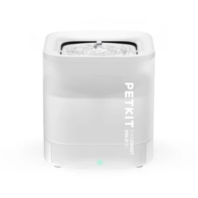 Image of PETKIT Cat Water Fountain for Drinking, EVERSWEET SOLO SE, 1.85L Ultra Quiet Fountain, Activated Carbon Filter, Upgraded Pump with Dry Run Protection, Smart LED Light, Separate Base Safety