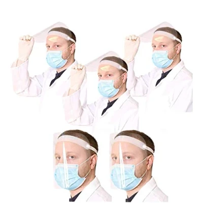 Image of LOVETRENDS Protective Visor Anti Droplet Dust Proof Protect Transparent Covering Shield (5)