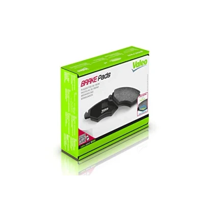 Image of 425286 Brake pad set VALEO 598360 Front Axle excl. wear warning contact with anti squeak plate PEUGEOT: 106 II Hatchback, CITROËN: Saxo Hatchback