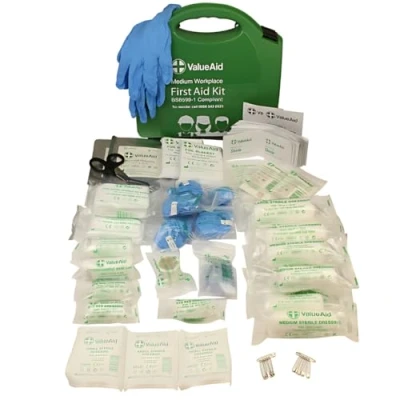 Image of Value Aid BS8599 1 Compliant Workplace First Kit (Medium)