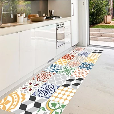 Image of VINILIKO, Vinyl Rug, Multicoloured, 66 x 150 cm