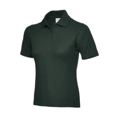 Image of UC115 Bottle Green L 180GSM Ladies Polo Shirt