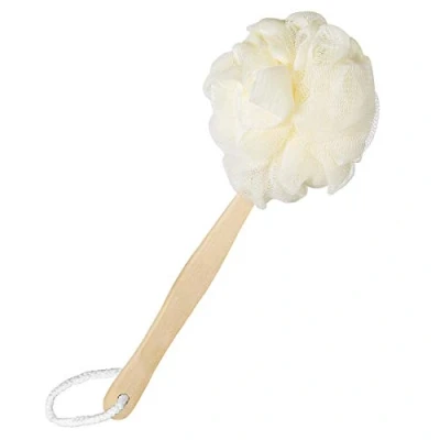 Image of Healifty Long Handle Loofah Back Scrubber Bath Shower Sponge Brush Body Exfoliating for Men Women