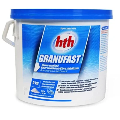 Image of HTH Granu Fast Dissolves Quickly Chlorine Granules 5 kg