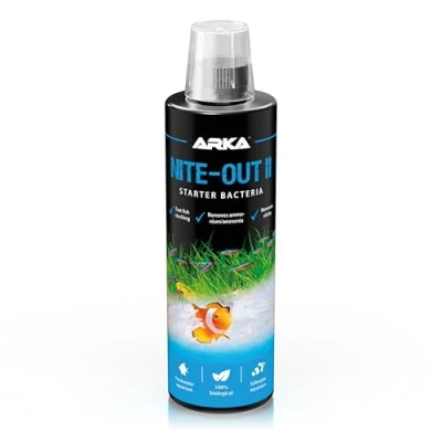 Image of MICROBE LIFT® Nite Out II Highly active starter bacteria For any marine and freshwater aquarium. fast &amp; safe fish stocking. 100% biological. Contents: 473 ml