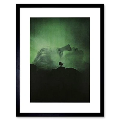 Image of Wee Blue Coo Advert Cultural Movie Film Horror Rosemary Baby Pram Framed Wall Art Print